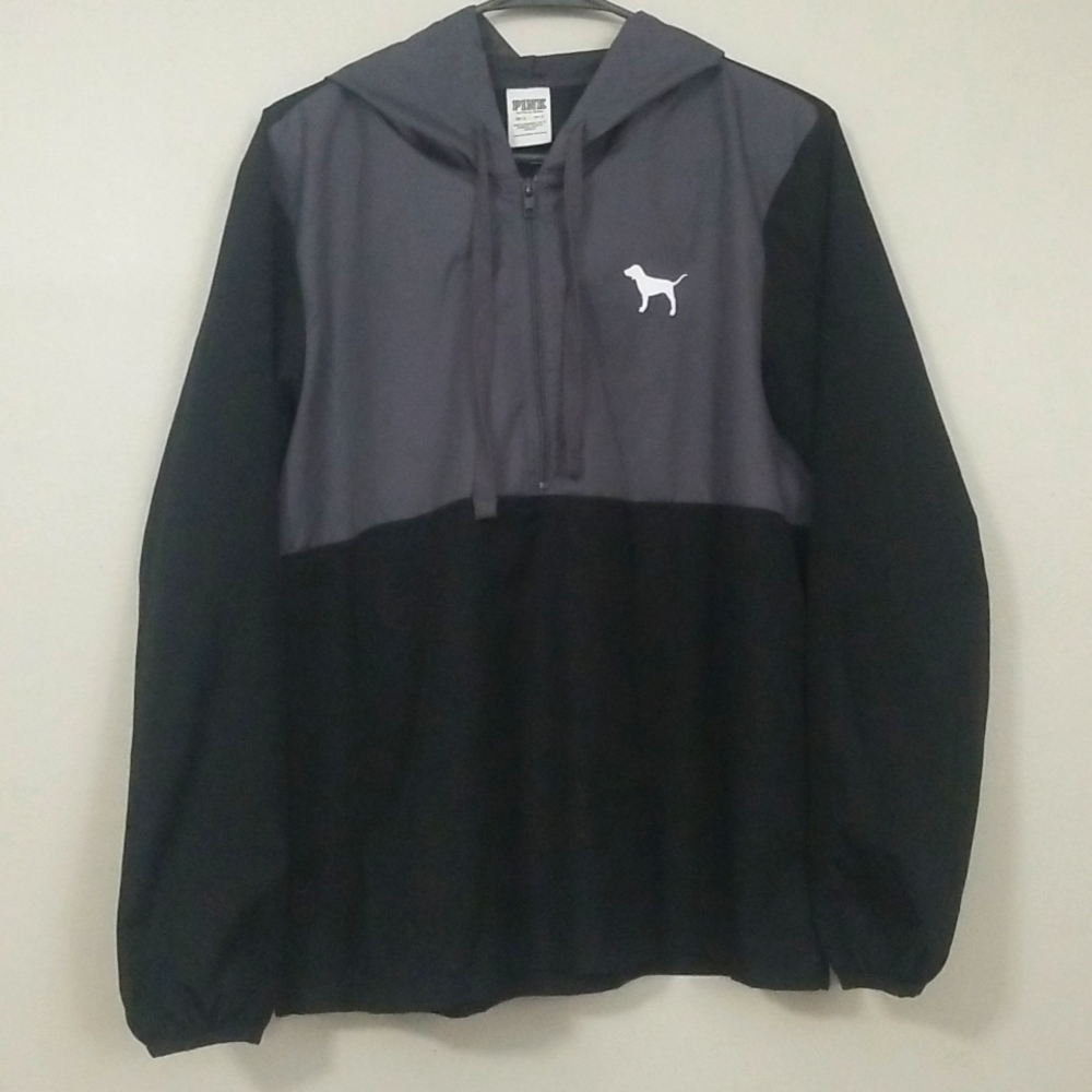 PINK rain jacket pullover